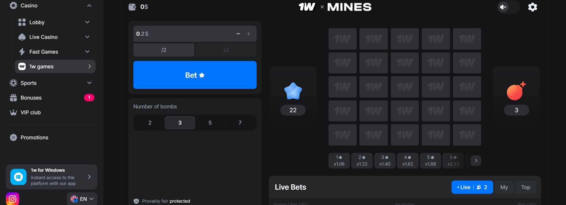 Screenshot_Mines